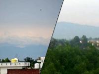 CoronaVirus : निसर्गाचा चमत्कार! बिजनौरहून स्पष्ट दिसतोय नैनितालचा पर्वत - Marathi News | A miracle of nature! The mountain of Nainital is clearly visible from Bijnor vrd | Latest national Photos at Lokmat.com