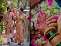 ४४व्या वर्षी दुसरं लग्न केल्यानंतर मराठी अभिनेत्रीने शेअर केले नवऱ्यासोबतचे फोटो, म्हणते- "आज..." - Marathi News | marathi actress nandita patkar shared wedding photos after 2nd marriage with huband | Latest filmy Photos at Lokmat.com