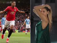 OMG : त्यानं GOAL केला अन् 'ती' व्हायरल झाली; तुम्हालाही 'बोल्ड' करेल ही फोटोगॅलरी! - Marathi News | manchester united's ANTHONY MARTIAL'S stunning wife Melanie goes viral, know why? svg | Latest football Photos at Lokmat.com