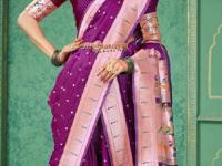 Navari look Idea : लग्नात पैठणी नऊवारी नेसायची आहे? पाहा नवरीबाईंसाठी सुंदर ४ नऊवारी पैठणी... - Marathi News | Nauvari Paithani Saree For Bride Nauvari Paithani saree for bride bridal Nauvari Paithani saree designs wedding Paithani Nauvari saree collection best Paithani saree for bride | Latest sakhi Photos at Lokmat.com
