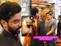 'पुन्हा शिवाजीराजे भोसले' सिनेमात सिद्धार्थ बोडकेला महाराजांच्या रुपात पाहून मराठी अभिनेत्याला अश्रू अनावर, पाहा व्हिडीओ - Marathi News | punha shivajiraje bhosale marathi actor nayan jadhav get in tears after watching siddharth bodke performance | Latest filmy News at Lokmat.com