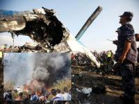 Nepal Plane Crash: क्रॅश होताच बेचिराख झाले विमान, आकाशात उठले आगीचे लोळ, नेपाळमधील अपघाताचे भयावह फोटो समोर - Marathi News | Nepal Plane Crash: As soon as the plane crashed, a fireball rose in the sky, horrifying photos of the accident in Nepal surfaced | Latest international Photos at Lokmat.com