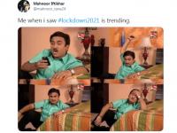 #lockdown2021 ट्रेन्ड होताच लोकांचा जीव झाला येडा-पिसा, रात रात जागणं; मीम्स व्हायरल! - Marathi News | Lockdown 2021 is trending on twitter people are sharing this memes | Latest social-viral Photos at Lokmat.com