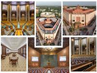 भारतीय संसदेच्या नव्या वास्तूत प्राचीन आणि आधुनिकतेचा संगम; कशी आहे नवी संसद? - Marathi News | New Indian Parliament Building Confluence of Ancient and Modern; How is the new parliament? | Latest national Photos at Lokmat.com