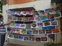 मी मराठी! कला शिक्षकानं ५ तासांत रेखाटली अमूर्त शैलीत मराठी अक्षरांची विविध रूपे - Marathi News | thane art teacher resolution for Marathi language day India World Record various forms of Marathi characters in abstract style drawn in 5 hours | Latest thane Photos at Lokmat.com