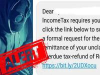 सावधान! तुम्हालाही येतोय Income Tax चा असा मेसेज? तर लिंकवर अजिबात क्लिक करु नका, त्याआधी हे वाचा... - Marathi News | Are such messages of income tax coming to you too Do not fall into the trap of SMS refund even by mistake, there may be loss | Latest tech Photos at Lokmat.com
