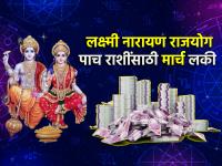 March Astro 2025: मार्चमध्ये लक्ष्मी नारायण राजयोगात ५ राशींना अचानक धनलाभाची संधी! - Marathi News | March Astro 2025: In March, Laxmi Narayan Rajyoga will be beneficial for five zodiac sign! | Latest bhakti Photos at Lokmat.com