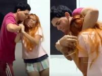 घरात चाकू घेऊन शिरला अन् महिलेवर केला बलात्काराचा प्रयत्न, संपूर्ण घटना झाली कॅमेरात कैद - Marathi News | woman in colombia shooting video and suddenly a man came to rape and it recorded | Latest crime Photos at Lokmat.com