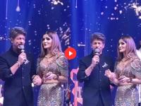 Video: "जुबां केसरी बोल ना"; नववधूने शाहरुखला केली विनंती; अभिनेता म्हणाला- "तुझ्या बाबांना हे..." - Marathi News | newly married girl requests Shahrukh Khan to say jubaan kesari vimal kesari | Latest filmy News at Lokmat.com