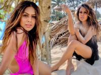 Nia Sharma गोव्यात व्हेकेशन करतीये एन्जॉय, बिकिनी लूक पाहून उडाली फॅन्सची झोप - Marathi News | Nia Sharma shared bold photos from Goa vacation | Latest filmy Photos at Lokmat.com