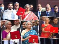 Union Budget 2024: Nirmala Sitharaman's Saree Colors and Their Symbolic Meanings - News | Union Budget 2024: Nirmala Sitharaman's Saree Colors and Their Symbolic Meanings | Latest national Photos at Lokmattimes.com Union Budget 2024: Nirmala Sitharaman's Saree Colors and Their Symbolic Meanings - News | Union Budget 2024: Nirmala Sitharaman's Saree Colors and Their Symbolic Meanings | Latest national Photos at Lokmattimes.com