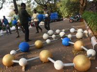 नोबेल विज्ञान प्रदर्शनाची पणजीत जय्यत तयारी सुरू - Marathi News | Nobel science exhibition begins in Panaji | Latest goa Photos at Lokmat.com