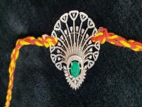 Raksha Bandhan Special : नाशिकमध्ये अडीच लाख रुपयांची राखी - Marathi News | Nashik jeweller crafts Rakhi worth 2.5 lakh | Latest maharashtra Photos at Lokmat.com