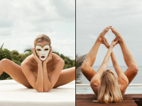 विवस्त्र होऊन योगासनं करते 'ही' तरूणी; फोटो पाहून आश्चर्य वाटेल - Marathi News | Nude yoga girl's instagram pics goes viral before yoga day 21 June 2020 | Latest social-viral Photos at Lokmat.com