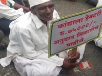 नाशिक - कांदा भाववाढीसाठी शेतक-यांचा रास्ता रोको - Marathi News | Nashik - Stop the way for farmers to increase onion prices | Latest maharashtra Photos at Lokmat.com