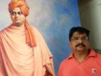 कोकणातील कलाकाराचे विवेकानंदांचे थ्री डी पोट्रेट कन्याकुमारीतील केंद्रात