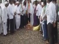 VIDEO : नाशिक जिल्ह्यात राष्ट्रवादी कॉंग्रेसचे कांदा फेको आंदोलन