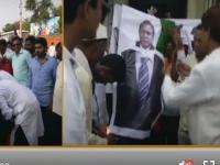 VIDEO - शिवसेनेने जाळला नवाज शरीफचा पुतळा व पाकचा झेंडा