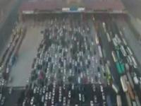 VIDEO : चीनमध्ये विराट वाहतूक कोंडी, 40 पदरी हायवेही ठप्प
