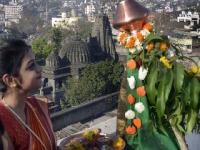 गुढी पाडवा : स्वागतयात्रांनी फुलले नाशिकचे रस्ते; जनजागृतीवर भर - Marathi News | Gudi Padwa: Roads of Nashik floods; Mass awareness | Latest nashik Photos at Lokmat.com