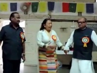 VIDEO - तिबेटीयन बांधवांकडून दलाई लामा यांचा वाढदिवस साजरा