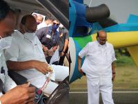 हे प्रतिक आहे जिद्दीचं, पाहणी दौऱ्यात शरद पवारांच्या हाती कवड्याची माळ - Marathi News | No flowers, no garlands, Sharad Pawar in his hands during the inspection tour of flood affected farmer of marathwada | Latest maharashtra Photos at Lokmat.com