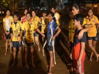 मुंबईत महिला गोविंदांचा सराव जोरात - Marathi News | Ahead of Dahi Handi celebrations, team scales up practice | Latest mumbai Photos at Lokmat.com