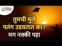 तुमची मुले पतंग उडवतात का? Does your kids fly Kites? Makar Sankranti 2022 Information |Lokmat Bhakti