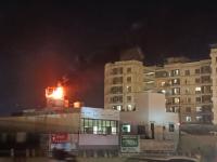 मुख्यमंत्र्यांच्या रॅली दरम्यान भोसरीत इमारतीवर आग; स्वागतासाठी लावलेल्या फटाक्यांमुळे लागली आग - Marathi News | Pimpri Chinchwad Municipal Corporation Election Fire breaks out at building in Bhosari during CM's rally; Fire started due to firecrackers set off for welcome | Latest pimpri-chinchwad News at Lokmat.com मुख्यमंत्र्यांच्या रॅली दरम्यान भोसरीत इमारतीवर आग; स्वागतासाठी लावलेल्या फटाक्यांमुळे लागली आग - Marathi News | Pimpri Chinchwad Municipal Corporation Election Fire breaks out at building in Bhosari during CM's rally; Fire started due to firecrackers set off for welcome | Latest pimpri-chinchwad News at Lokmat.com