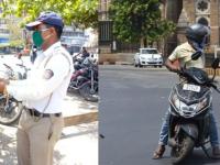 coronavirus: सॅल्यूट! कुठं वर्दीतला माणूस तर कुठं दंडुक मारणारा पोलीस - Marathi News | coronavirus: Salute! What a policeman who punched, and where a man in uniform appeared in lockdown | Latest maharashtra Photos at Lokmat.com