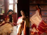 किती सुंदर दिसतेय! केसात गजरा अन् साऊथ इंडियन साडी नेसून अभिनेत्री पूजाने केलेल्या फोटोशूटची चर्चा - Marathi News | Actress Pooja did a photoshoot with south indian style photos viral on internet | Latest filmy Photos at Lokmat.com