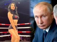 Jiselle Arianne, Russia Ukraine War: "हिंमत असेल तर बॉक्सिंग रिंगमध्ये भिड"; तरूणीने थेट Vladimir Putin यांनाच दिलं 'चॅलेंज' - Marathi News | Russia Ukraine War Hot sexy boxing ring girl Jiselle arianne calls out Russian president Vladimir Putin for a fight Challenge | Latest other-sports Photos at Lokmat.com