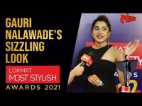 Gauri Nalawade's Sizzling Look at Lokmat Most Stylish Red Carpet