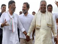 'थोडी वाट पाहा, फोन करतो', मुख्यमंत्री बदलाच्या चर्चेदरम्यान राहुल गांधींचा डीके शिवकुमार यांना मेसेज - Marathi News | Karnatak Congress: 'Wait, I'll call you', Rahul Gandhi's message to DK Shivakumar | Latest national News at Lokmat.com