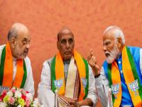 बिहार निवडणुकीनंतर भाजपाला मिळणार नवा राष्ट्रीय अध्यक्ष? बड्या नेत्याने दिले सूचक संकेत - Marathi News | will bjp get a new national president after bihar assembly elections senior leader rajnath singh gives big hint | Latest national News at Lokmat.com बिहार निवडणुकीनंतर भाजपाला मिळणार नवा राष्ट्रीय अध्यक्ष? बड्या नेत्याने दिले सूचक संकेत - Marathi News | will bjp get a new national president after bihar assembly elections senior leader rajnath singh gives big hint | Latest national News at Lokmat.com