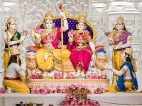 अयोध्येतील राम मंदिरामधील राम दरबाराचे फोटो समोर, अशी संपन्न झाली प्राणप्रतिष्ठापना - Marathi News | Photos of the Ram Darbar in the Ram Mandir in Ayodhya in front, this is how the Pran Pratishthapana was completed | Latest national Photos at Lokmat.com