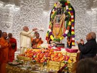 मिशन दक्षिणपासून योगीपर्यंत, प्राणप्रतिष्ठापना सोहळ्यातून मोदी आणि भाजपाने दिले ५ मोठे संकेत - Marathi News | Ram Mandir: From Mission Dakshin to Yogi Adityanath, Modi and BJP gave 5 big signals from the inauguration ceremony | Latest national Photos at Lokmat.com