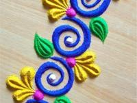 दिवाळीत दारासमोर काढा आकर्षक-सुंदर बॉर्डर डिजाईन्स; एक से एक सोप्या रांगोळी डिजाईन्स - Marathi News | Rangoli Border Designs for Diwali : 10 plus Latest Border Rangoli Designs 2023 | Latest sakhi Photos at Lokmat.com