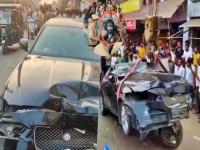 क्रिकेटमधील पराभव जिव्हारी लागला, १०० च्या स्पीडने कार पळवली; दिवाळीची खरेदी करणाऱ्यांना चिरडले - Marathi News | Rachit Madhyan, who crushed 7 people with his Jaguar car in the Diwali market in Prayagraj | Latest crime News at Lokmat.com क्रिकेटमधील पराभव जिव्हारी लागला, १०० च्या स्पीडने कार पळवली; दिवाळीची खरेदी करणाऱ्यांना चिरडले - Marathi News | Rachit Madhyan, who crushed 7 people with his Jaguar car in the Diwali market in Prayagraj | Latest crime News at Lokmat.com