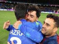 PHOTOS : कुठे हसू तर कुठे आनंदाश्रू! अफगाणिस्तानची सेमीफायनलमध्ये धडक; खेळाडू भावूक - Marathi News | T20 World Cup 2024, AFG vs BAN Live Match updates players were emotional after Afghanistan made it to the semi-finals | Latest cricket Photos at Lokmat.com