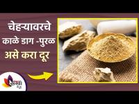 चेहर्‍यावरचे काळे डाग आणि पुरळ जाण्यासाठी करा हा घरगुती उपाय | Remove Pimples & Dark Spots Naturally