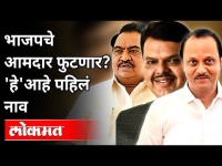 भाजपचे कोणकोणते आमदार फुटणार? Which BJP MLA's In Touch With Ajit Pawar | Maharashtra News