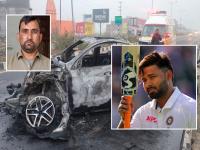 Rishabh Pant Car Accident: थरारक! बस ड्रायव्हरचे प्रसंगावधान; रिषभ पंत आणि बसमध्ये ५० मीटरचेच अंतर; आशाच सोडलेली... - Marathi News | distance between Rishabh Pant and the bus is only 50 meters;Who Save Rishabh Pant from Car Accident; Bus Driver Sushil kumar says we kept away from car when caught fire | Latest cricket Photos at Lokmat.com