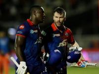 David Warner IPL 2022, SRH vs DC Live Updates : एक रन घेऊन तुला स्ट्राईक देतो, तू शतक पूर्ण कर!; पॉवेलच्या वाक्यावर डेव्हिड वॉर्नरचं मन जिंकणारं उत्तर! - Marathi News | IPL 2022, SRH vs DC Live Updates : Rovman Powell said, "I asked David Warner before the last over that if I should take a single so you can go for your century. He said, Just smoke how hard you can | Latest cricket Photos at Lokmat.com