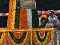 स्मरण शहिदांचे; नागपुरात पोलीस शहीद दिन कार्यक्रमाची क्षणचित्रे - Marathi News | Remembrance martyrs; Highlights of Police Martyr Day Program in Nagpur | Latest nagpur Photos at Lokmat.com