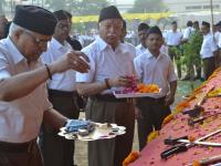 नागपूर - राष्ट्रीय स्वयंसेवक संघाचा विजयादशमी उत्सव - Marathi News | Nagpur - VijayaShashmi Festival of Rashtriya Swayamsevak Sangh | Latest nagpur Photos at Lokmat.com