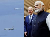 Narendra Modi: मोदी-बायडेन क्वाड बैठकीत असताना...! रशिया-चीनची अण्वस्त्रवाहू बॉम्बर हवेत झेपावलेली, जपान सीमेपर्यंत - Marathi News | While Narendra Modi- joe Biden in quad meeting; Russia-China sends nuclear bombers to Japan border with fighter jets, Tension Arise | Latest international Photos at Lokmat.com