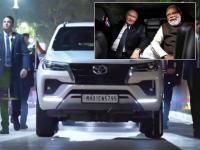 पुतिन-मोदींची 'सरप्राइज राइड', सफेद रंगाच्या Fortuner ची सगळीकडे चर्चा, महाराष्ट्राशी कनेक्शन - Marathi News | Vladimir Putin- Narendra Modi's 'surprise ride' in white Fortuner, car connection with Maharashtra | Latest national News at Lokmat.com