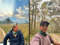 जंगल सफारीला निघाला क्रिकेटचा देव! Sachin Tendulkar ने शेअर केले जिम कॉर्बेट नॅशनल पार्कमधील निसर्गरम्य Photos - Marathi News | Sachin Tendulkar shared jungle safari wild life scenic photos from Jim Corbett National ParkNational Park | Latest cricket Photos at Lokmat.com
