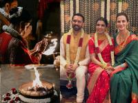 समांथाने 'भूत शुद्धी विवाह' विधीनुसार केलं लग्न; काय आहे ही प्राचीन योग पंरपरा? जाणून घ्या - Marathi News | samantha ruth prabhu and raj nidimoru wedding by The Bhuta Shuddhi Vivaha ritual | Latest filmy Photos at Lokmat.com समांथाने 'भूत शुद्धी विवाह' विधीनुसार केलं लग्न; काय आहे ही प्राचीन योग पंरपरा? जाणून घ्या - Marathi News | samantha ruth prabhu and raj nidimoru wedding by The Bhuta Shuddhi Vivaha ritual | Latest filmy Photos at Lokmat.com